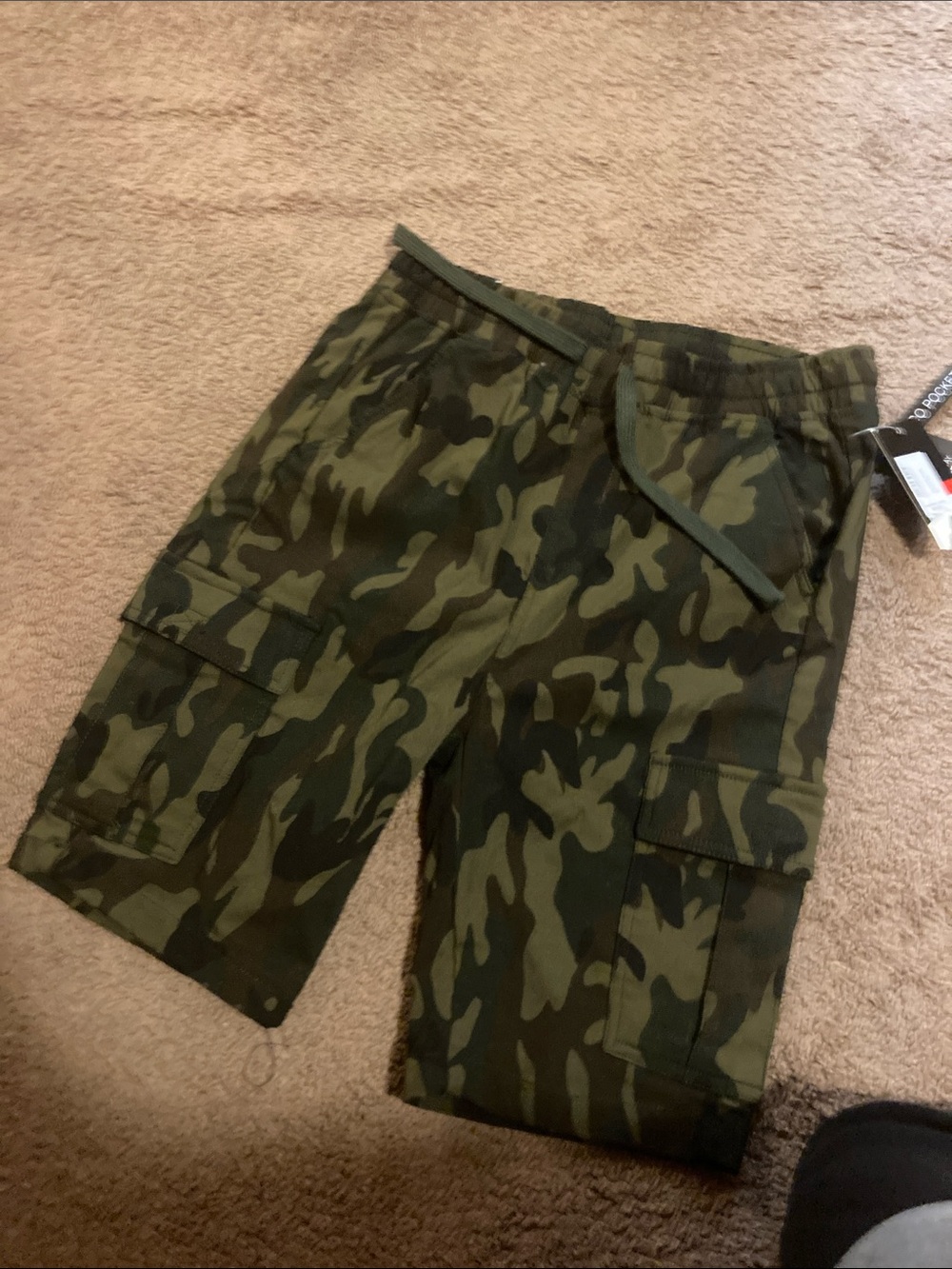 men cargo jean shorts